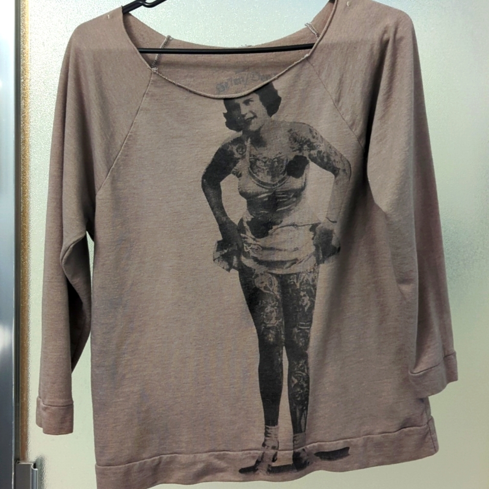 Seven Deadly tattooed lady shirt